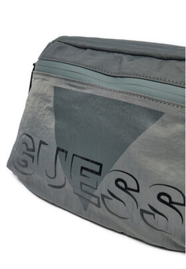 Guess Saszetka nerka HMVEGL P5162 Szary. Kolor: szary. Materiał: materiał
