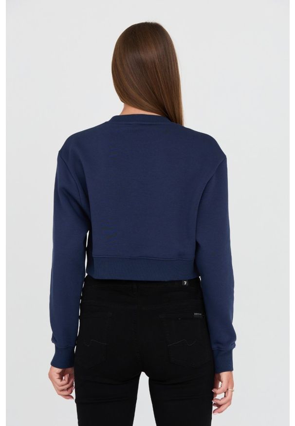 Guess - GUESS Granatowa bluza. Kolor: niebieski
