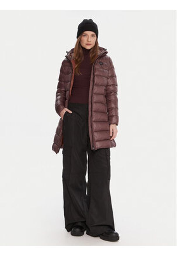 Blauer Kurtka przejściowa 25WBLDK02069 Bordowy Regular Fit. Kolor: czerwony. Materiał: poliamid