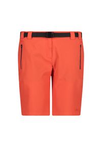 Szorty damskie CMP. Kolor: czerwony, szary, wielokolorowy. Sport: turystyka piesza #1