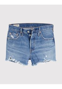 Levi's® Szorty jeansowe Original 56327-0081 Niebieski Slim Fit. Kolor: niebieski. Materiał: jeans, bawełna #5