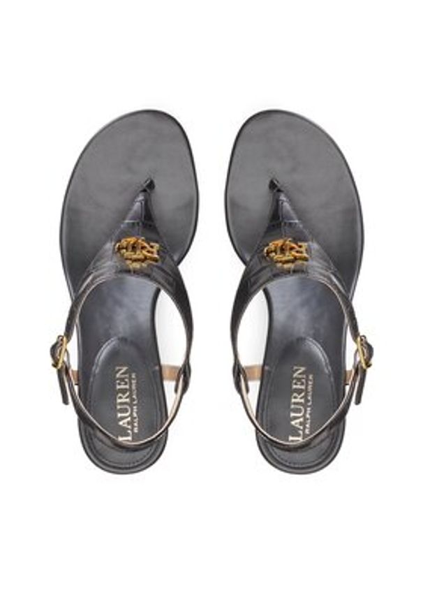 Lauren Ralph Lauren - LAUREN RALPH LAUREN Sandały Westcott Ii 802904280001 Czarny. Kolor: czarny. Materiał: skóra