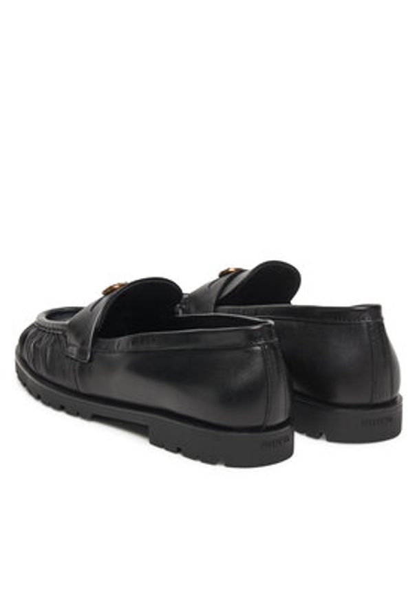 Pinko - PINKO Loafersy Nora 01 SD0435P003 Czarny. Kolor: czarny. Materiał: skóra