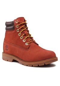 Timberland Trapery 6in Wr Basic TB0A2853V17 Pomarańczowy. Kolor: pomarańczowy. Materiał: skóra, nubuk #7