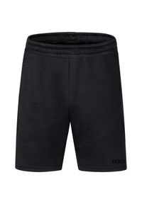 Szorty sportowe Jako czarne melanż. Kolor: czarny, zielony, wielokolorowy. Materiał: poliester. Długość: krótkie. Wzór: melanż. Sport: piłka nożna, fitness #1
