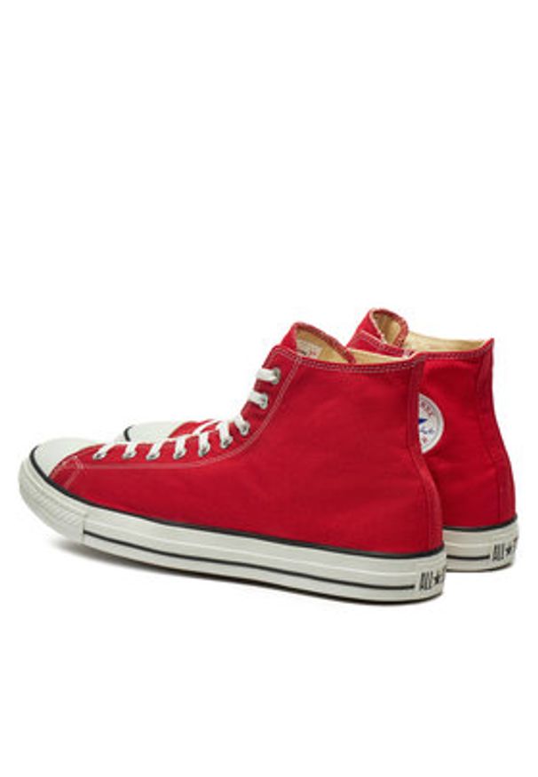 Converse Trampki Chuck Taylor All Star HI M9621C Czerwony. Kolor: czerwony. Materiał: materiał
