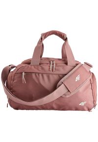 4f Torba sportowa 4F Treningowa z kieszenią na obuwie 10L różowa. Kolor: różowy #1