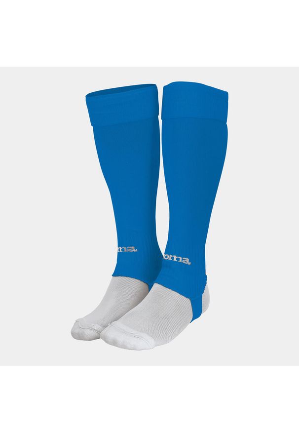 Getry piłkarskie unisex Joma Leg II treningowe długie skarpety bez stopy. Kolor: niebieski. Sport: piłka nożna