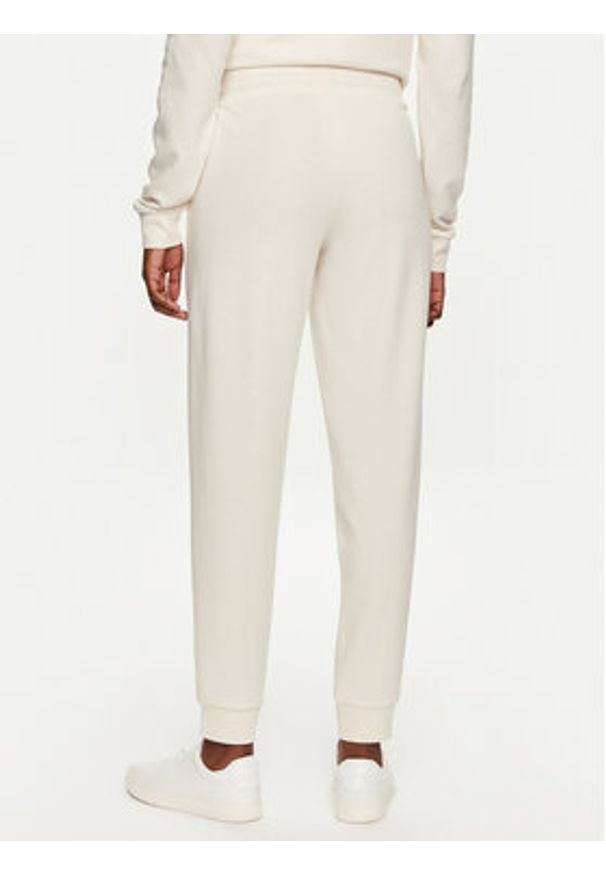 BOSS - Boss Spodnie dresowe CP Stripe 50524759 Écru Regular Fit. Materiał: lyocell, bawełna