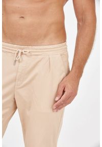 La Martina - LA MARTINA Beżowe spodnie męskie, Rozmiar XL. Kolor: beżowy #3