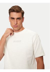Guess T-Shirt Z4BI00 KCE21 Écru Regular Fit. Materiał: bawełna #3