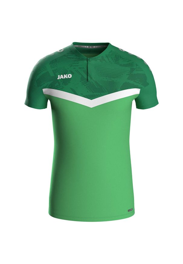 Jersey Jako Iconic. Kolor: zielony. Materiał: jersey. Sport: piłka nożna, fitness