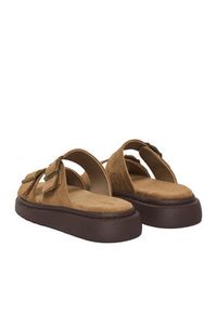 DeeZee Klapki CEO-HY7010-1 Beżowy. Kolor: beżowy. Materiał: materiał #6