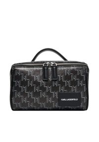 Karl Lagerfeld - Kosmetyczka KARL LAGERFELD. Kolor: czarny