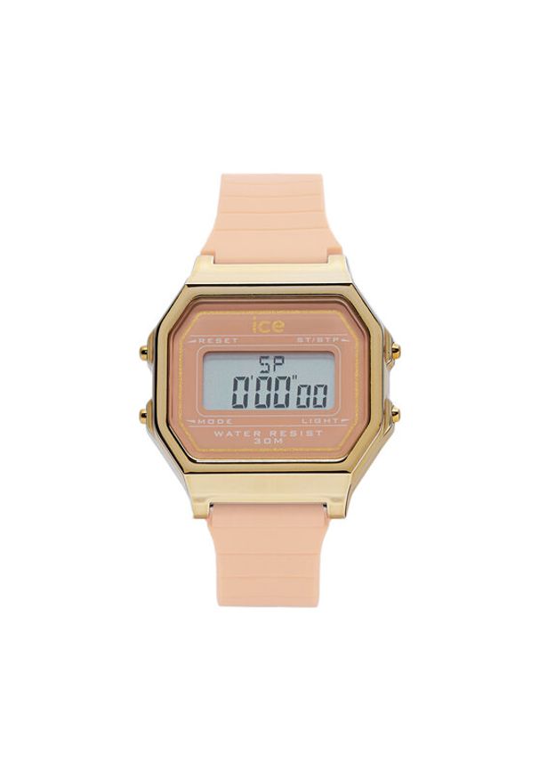 Ice Watch - Ice-Watch Zegarek Digit Retro 22057 Pomarańczowy. Kolor: pomarańczowy. Styl: retro