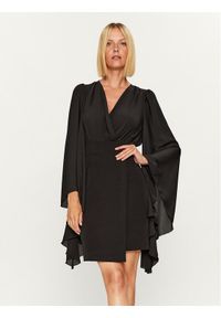 Rinascimento Sukienka koktajlowa CFC0115030003 Czarny Regular Fit. Kolor: czarny. Materiał: syntetyk. Styl: wizytowy