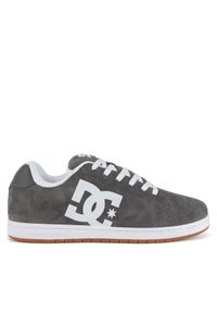 DC Sneakersy GAVELER DC01704020 Szary. Kolor: szary. Materiał: zamsz, skóra