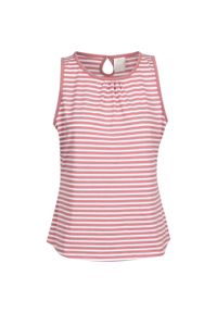TRESPASS - Vest Top Damski Paski Kelly. Kolor: fioletowy. Wzór: paski