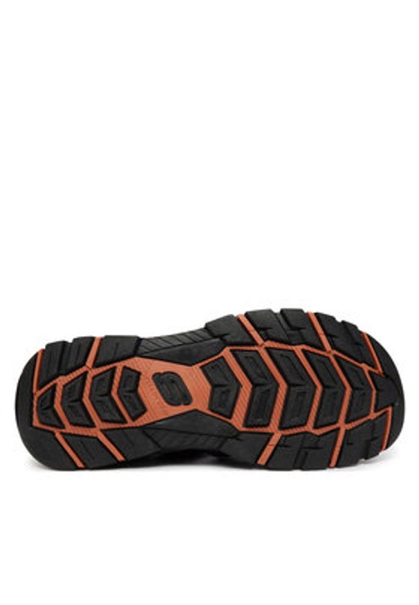 skechers - Skechers Sandały Tresmen 205187/CHOC Brązowy. Kolor: brązowy. Materiał: skóra