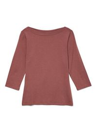 Vero Moda Bluzka Panda 10274133 Różowy Regular Fit. Kolor: różowy. Materiał: bawełna #5