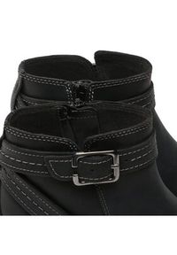 Clarks Botki Maye Strap 261680754 Czarny. Kolor: czarny. Materiał: skóra, nubuk #5