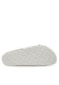 Birkenstock Klapki Madrid 0040733 Biały. Kolor: biały. Materiał: skóra