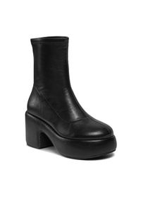 Bronx Botki Ankle boots 47516-A Czarny. Kolor: czarny