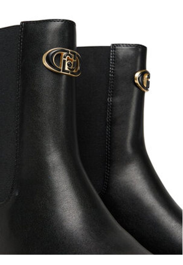 Liu Jo Sztyblety London 02 SF5027 PX696 Czarny. Kolor: czarny. Materiał: skóra