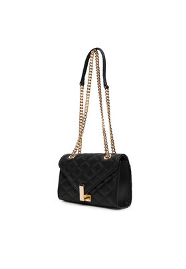 Aldo Torebka Chelsy 14076713 Czarny. Kolor: czarny. Materiał: skórzane