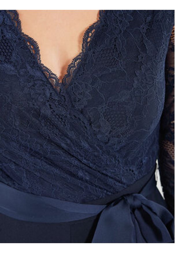 Swing Kombinezon 3AE00300 Granatowy Regular Fit. Kolor: niebieski. Materiał: syntetyk