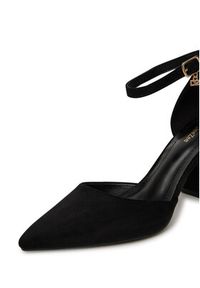 DeeZee Czółenka BK-2466-2 Czarny. Kolor: czarny. Materiał: materiał #7