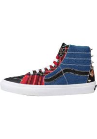 Tenisówki Vans Model Ua Sk8-hi Kolor Czarny. Kolor: czarny. Materiał: tkanina, skóra