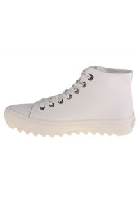 Big-Star - Buty Big Star Shoes W GG274108 białe. Okazja: na co dzień. Wysokość cholewki: za kostkę. Kolor: biały. Materiał: guma, syntetyk, materiał. Szerokość cholewki: normalna. Styl: casual