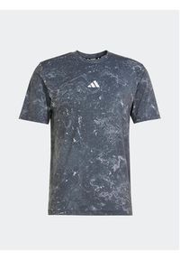 Adidas - adidas Koszulka techniczna Power Workout IK9685 Szary Slim Fit. Kolor: szary. Materiał: syntetyk #5