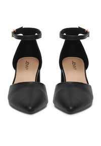 Jenny - JENNY Czółenka CEO-ANGEL WS210702-10 Czarny. Kolor: czarny. Materiał: materiał #8