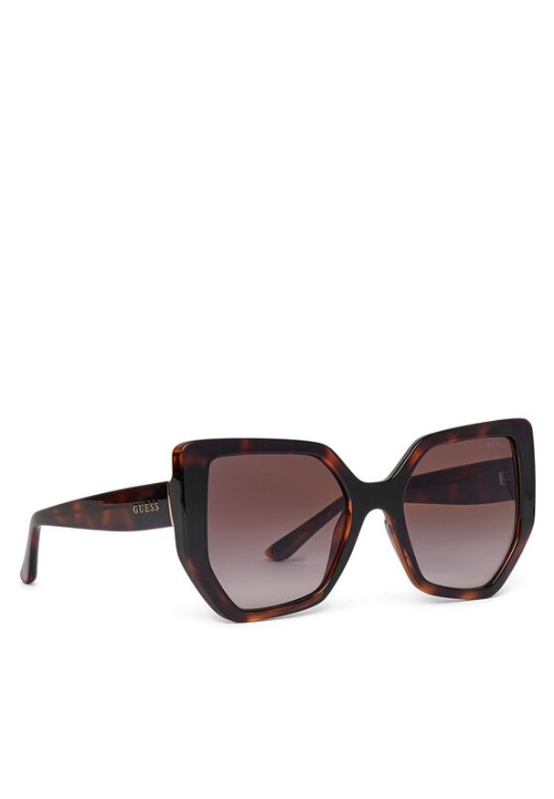 Guess Okulary przeciwsłoneczne GU00154 Brązowy. Kolor: brązowy