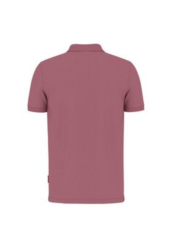 JOOP! Jeans Polo Ambrosian 30045619 Różowy Modern Fit. Typ kołnierza: polo. Kolor: różowy. Materiał: bawełna