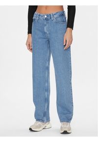 Calvin Klein Jeans Jeansy 90's J20J222440 Niebieski Relaxed Fit. Kolor: niebieski
