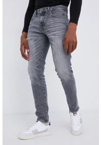 Cross Jeans Jeansy bawełniane Tapered męskie. Kolor: szary #1