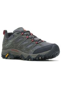 Buty turystyczne męskie Merrell Moab 3 GTX. Kolor: zielony, szary. Materiał: syntetyk, tkanina, materiał