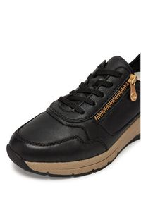 Rieker Sneakersy N9301-00 Czarny. Kolor: czarny. Materiał: skóra #2
