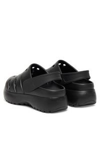 Adidas - adidas Sandały adilette Platform Clogs JP9577 Czarny. Kolor: czarny. Obcas: na platformie #4