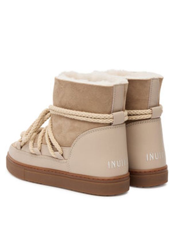 Inuikii Śniegowce Classic 1001.003.0122 Beżowy. Kolor: beżowy. Materiał: skóra