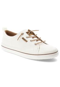Trampki damskie Lee Cooper, cholewka z materiału tekstylnego wiązanie z przodu sportowy fason, białe, LCW-26-02-4058L SVL-629. Okazja: na co dzień. Zapięcie: sznurówki. Kolor: biały. Materiał: materiał. Szerokość cholewki: normalna. Styl: sportowy #1
