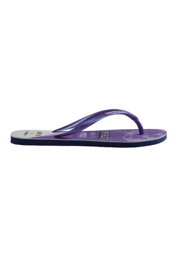 Havaianas - Japonki x Netflix. Kolor: niebieski. Materiał: materiał