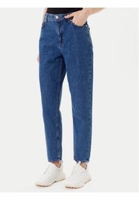 Hugo - HUGO Jeansy Garlene 50542462 Niebieski Mom Fit. Kolor: niebieski