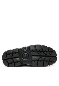 NEW ROCK Sneakersy M-106-VS1 Czarny. Kolor: czarny. Materiał: skóra