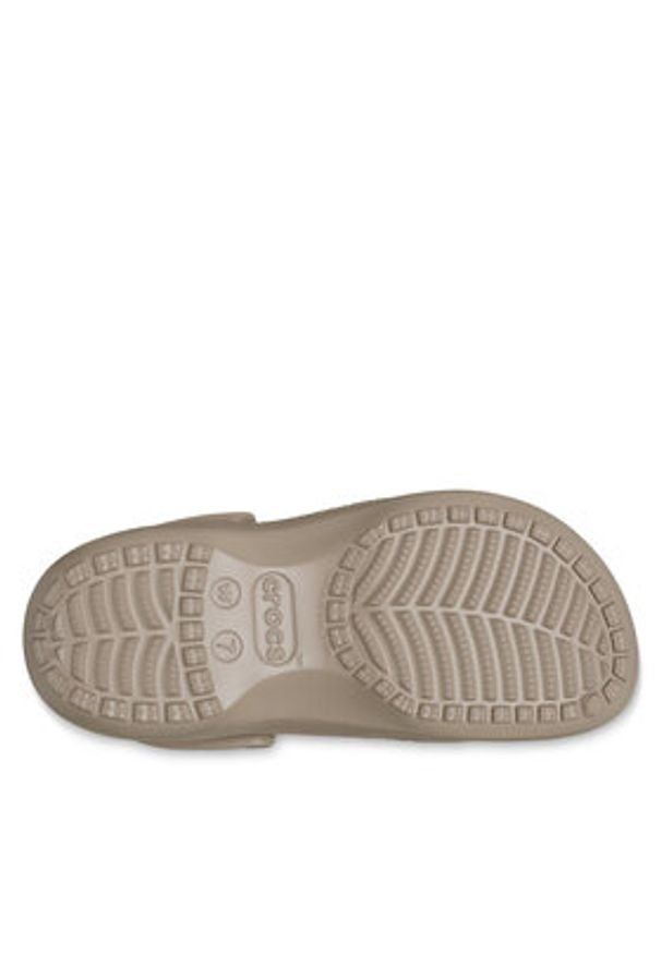 Crocs Klapki Classic Platform Clog 206750 Beżowy. Kolor: beżowy. Obcas: na platformie