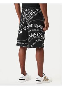 Versace Jeans Couture Szorty sportowe 80GAD3B0 FS221 Czarny Regular Fit. Kolor: czarny. Materiał: bawełna. Styl: sportowy #5