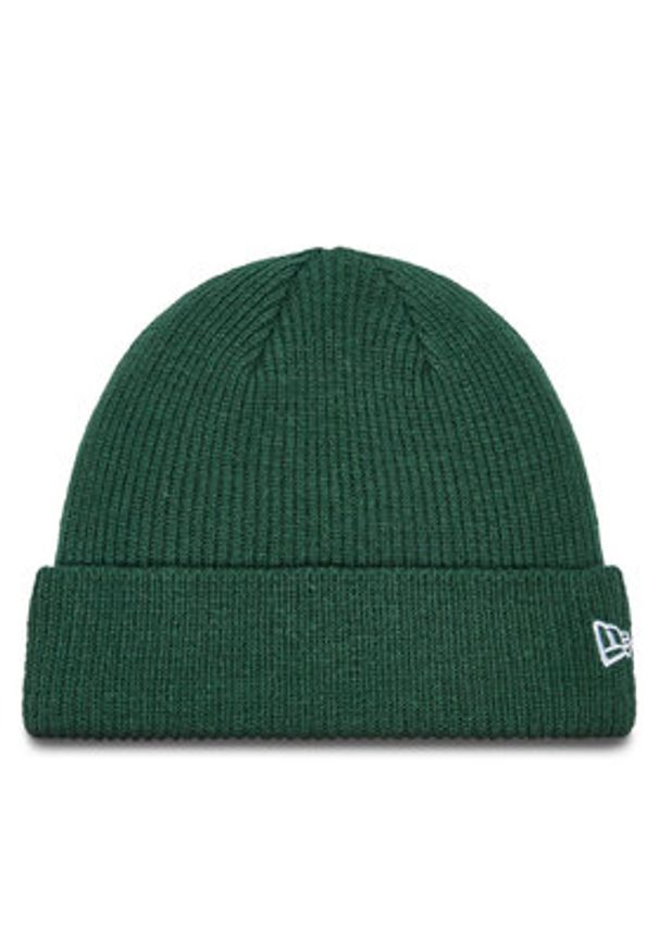 New Era Czapka Wool Cuff Knit Beanie 60424811 Zielony. Kolor: zielony. Materiał: akryl
